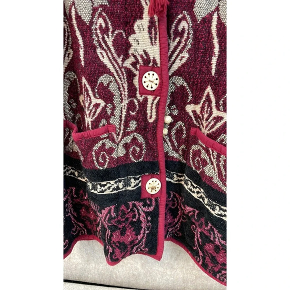 Vintage Flashback Plus Size Tapestry Design Coat‎ Size 3X - Picture 8 of 8